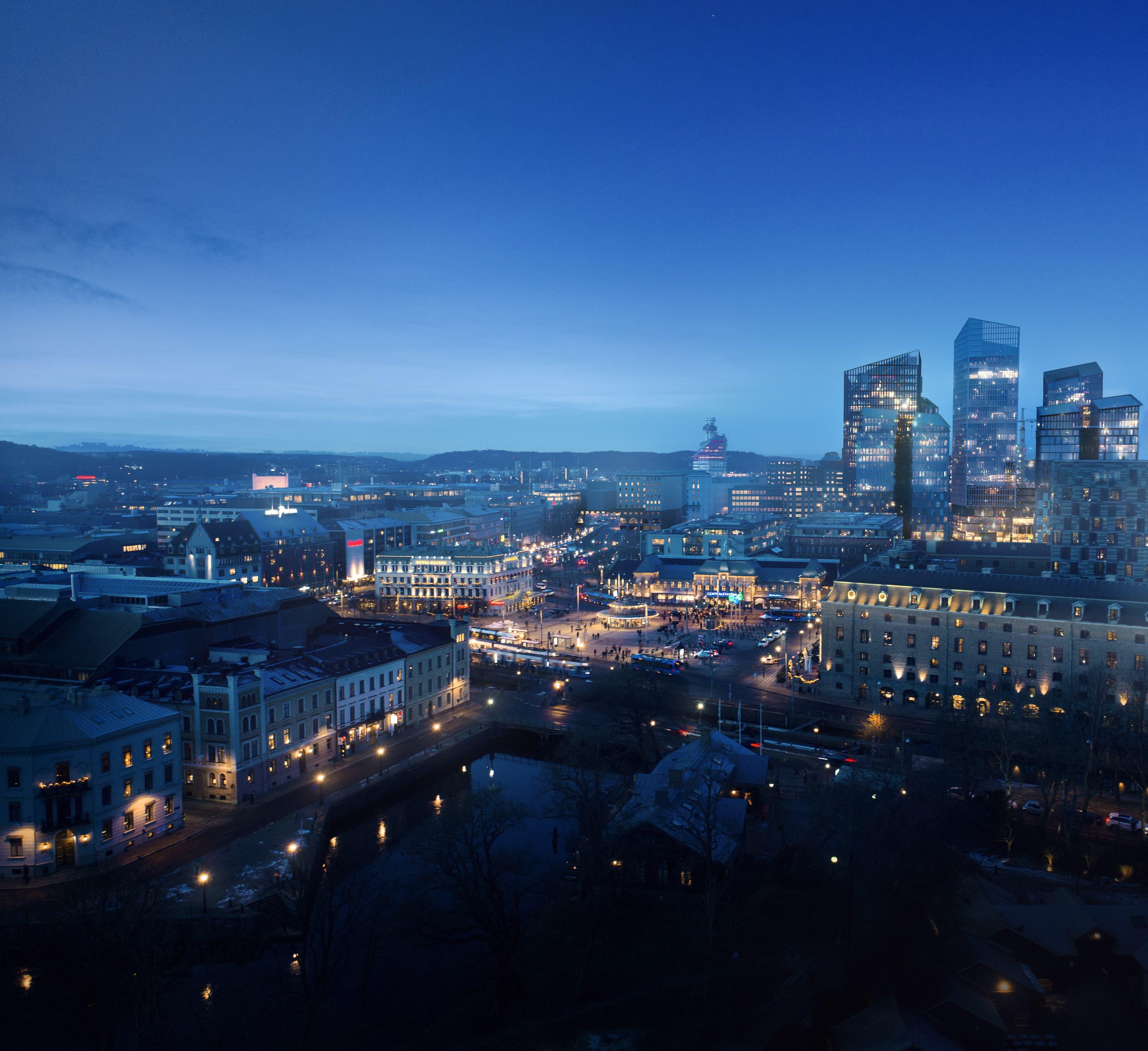 Göteborg fågelvy Göteborg fågelvy